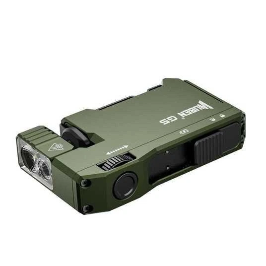Фонарь брелок Wuben G5 EDC с красным светом + RGB Зеленый Винница