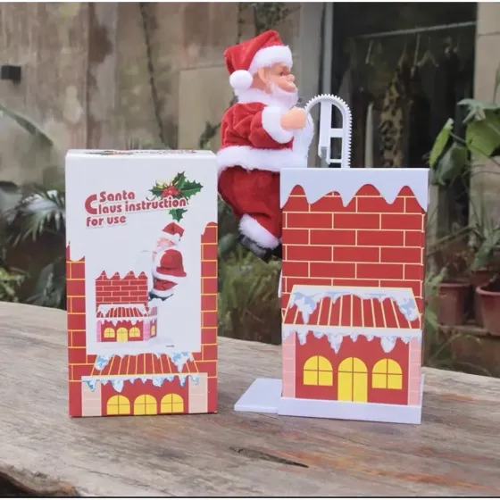 Интерактивная игрушка "Санта-Клаус в дымоходе" Коломыя