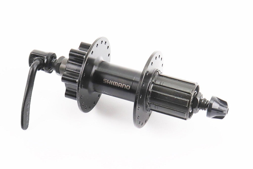 Втулка задня MTB алюмінієва 14Gx36H під касету 8-10зв, Disk-brake, кріпл. ексцентрик, чорна FH-TX506 Київ - фото 1