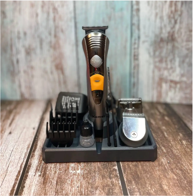 Машинка для стрижки волосся 7in1 - Kemei KM-580A 7в1 2037 насадки 3 мм/6 мм/10 мм Насадка-триммер Одеса - фото 8