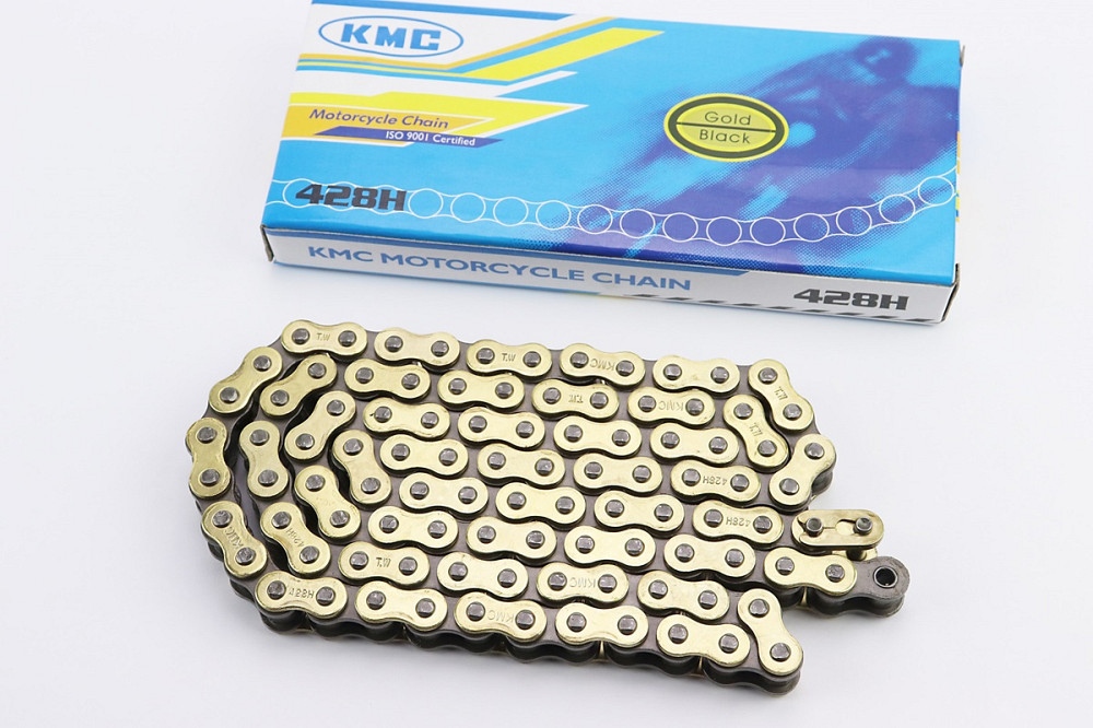 Ланцюг приводу колеса 428H 98L GOLD (оригінал) KMC Київ - фото 1