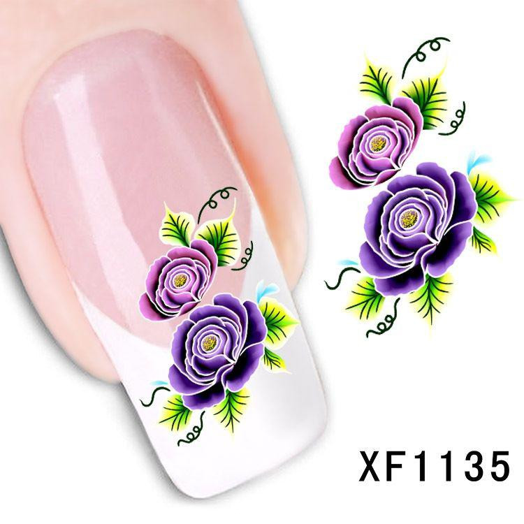 Наклейки для ногтей XF1135 Киев - изображение 1