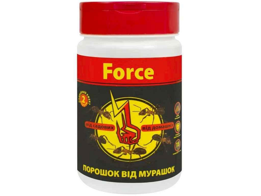 Порошок від мурашок 150г в банці ТМ FORCE Solmir Київ - фото 1