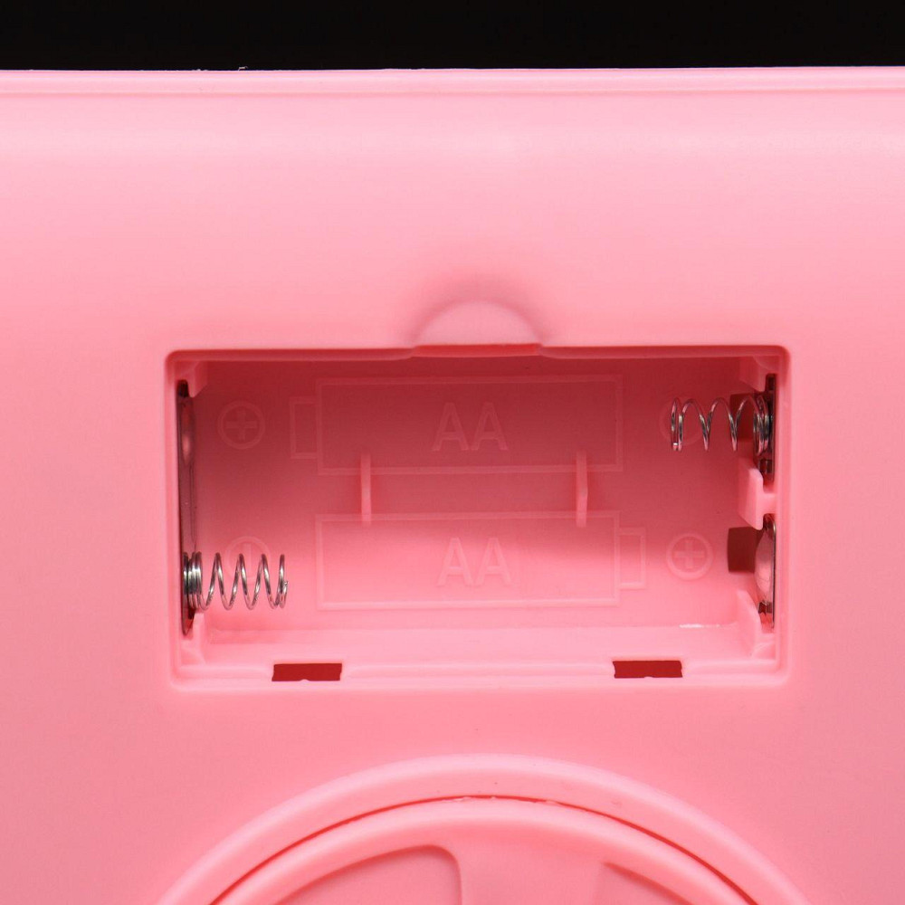 Косметичне дзеркало з LED підсвічуванням (22x17 см) NJ-230,Рожеве SBR Київ - фото 9