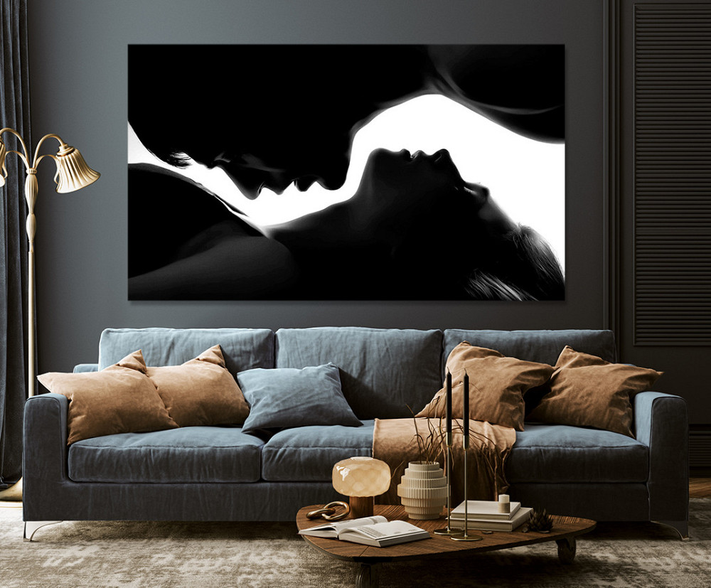 Картина холст в гостиную / спальню  Пристрасть закоханих     MLP_53 60x100 см Киев - изображение 3