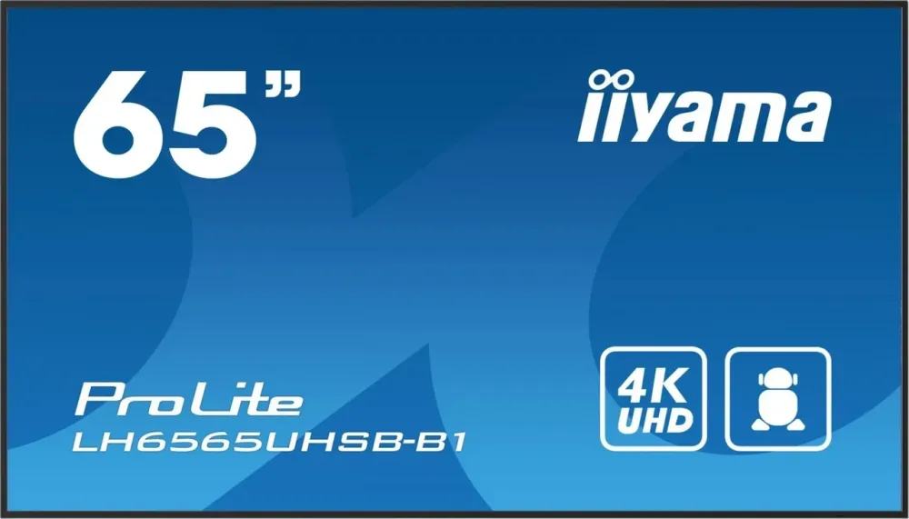 Монитор Iiyama Lh6575Uhs-B1Ag 65Inch 3840X2160 10W (LH6575UHSB1AG) Киев - изображение 1