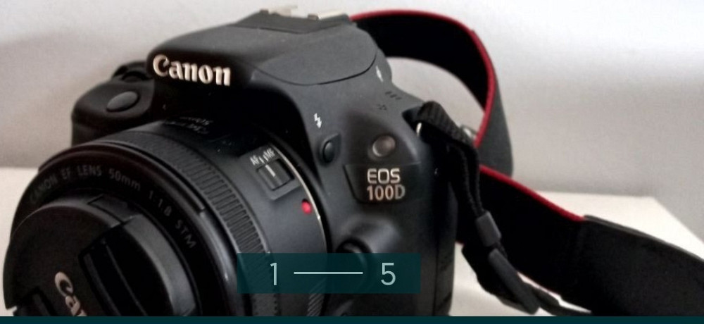 Фотоапарат: Canon EOS 100D Харків - фото 1