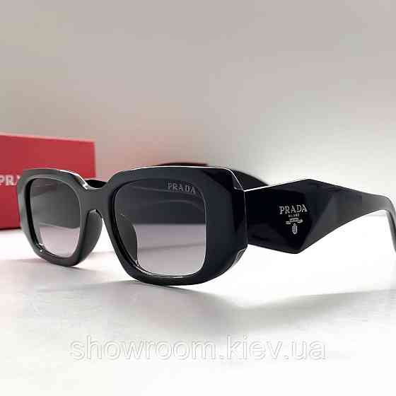 Женские брендовые солнцезащитные очки Prada (7986) Киев