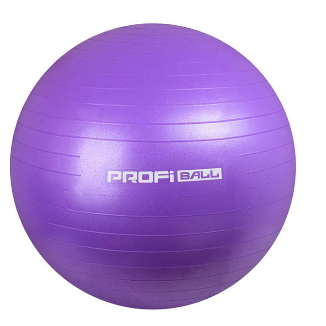 М'яч для фітнесу, фітбол, жимбол Profitball, 65 фіолетовий Бровари - фото 1