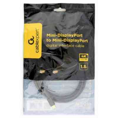 Кабель мультимедийный miniDisplayPort M to miniDisplayPort M 1.8m Cablexpert (CCP-mDPmDP2-6) Винница