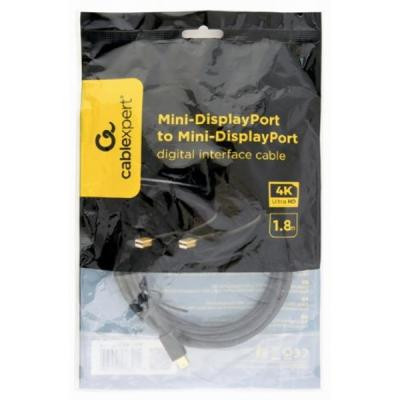 Кабель мультимедийный miniDisplayPort M to miniDisplayPort M 1.8m Cablexpert (CCP-mDPmDP2-6) Винница - изображение 2