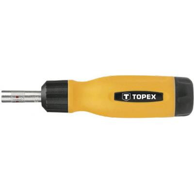 Набор отверток Topex с держателем, набор в футлярах 14 шт. (39D518) Винница - изображение 2