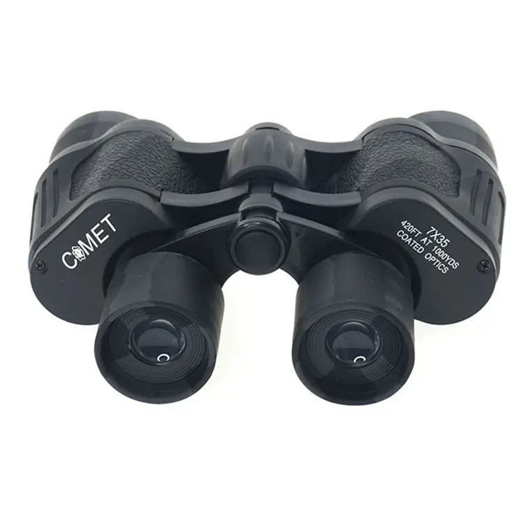 Бінокль тактичний водостійкий для полювання і риболовлі туризму Comet AXP204-11 (7x35) Camo в чохлі Київ - фото 6