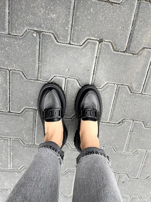 Garti Туфлі жіночі GARTI 417 чорні (весна-осінь, шкіра натуральна) (5166) 36-40 37 Коломия - фото 1