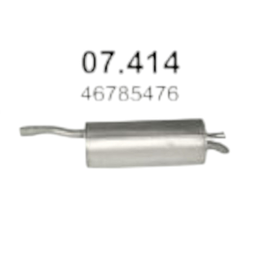 Глушитель Добло 1.6-1.9D Фиат Мукачево - изображение 1