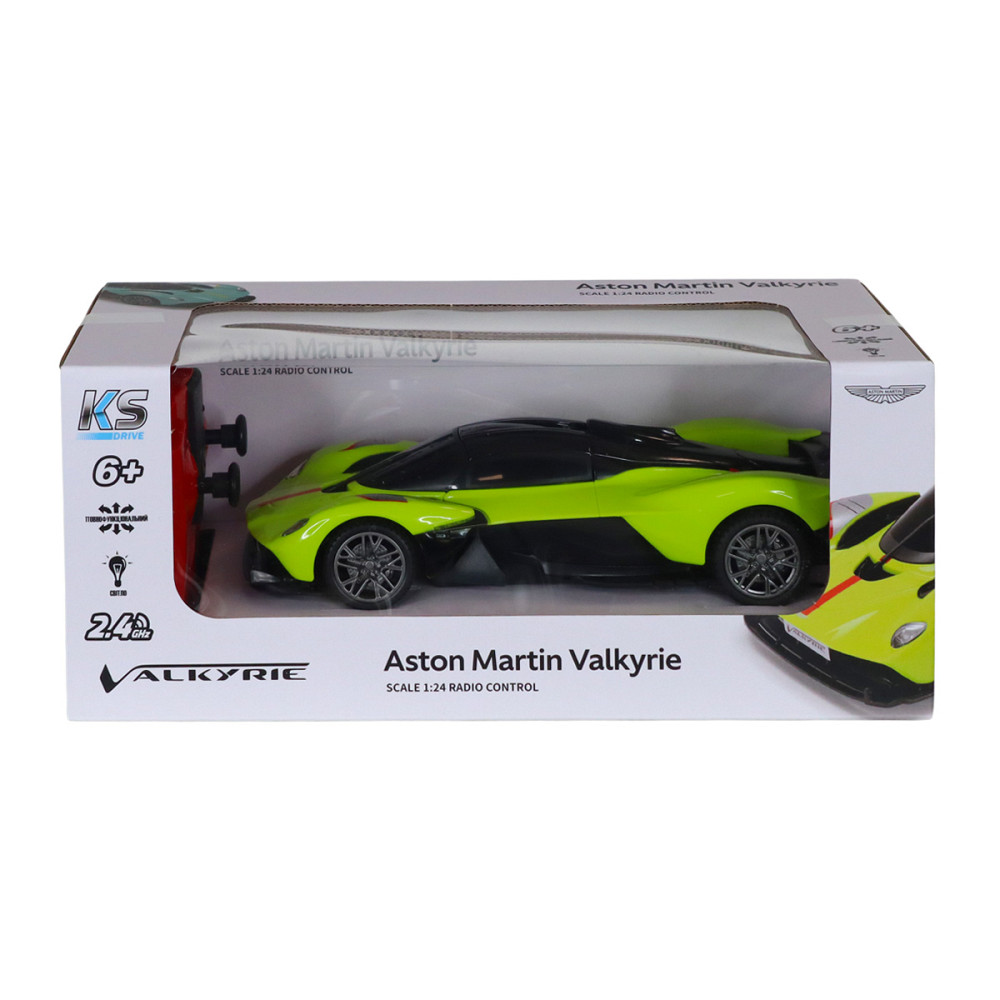 Автомобіль KS Drive на р/к - Aston Martin Valkyrie (1:24, 2.4 ГГц, зелений) Дніпро - фото 7