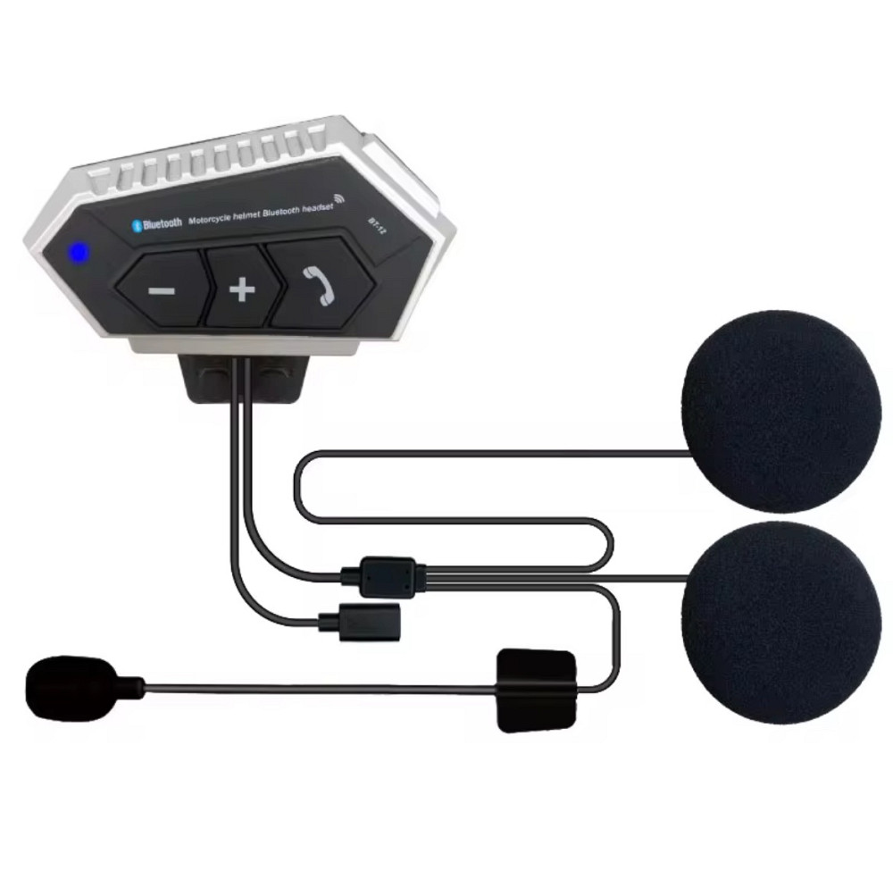 Bluetooth мотогарнітура для шолома Wireless BT12 Луцк - изображение 2