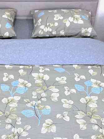 Ecotton Комплект постільної білизни Ecotton полуторний 150х215 см сатин зелений (рис. 24304) Коломия