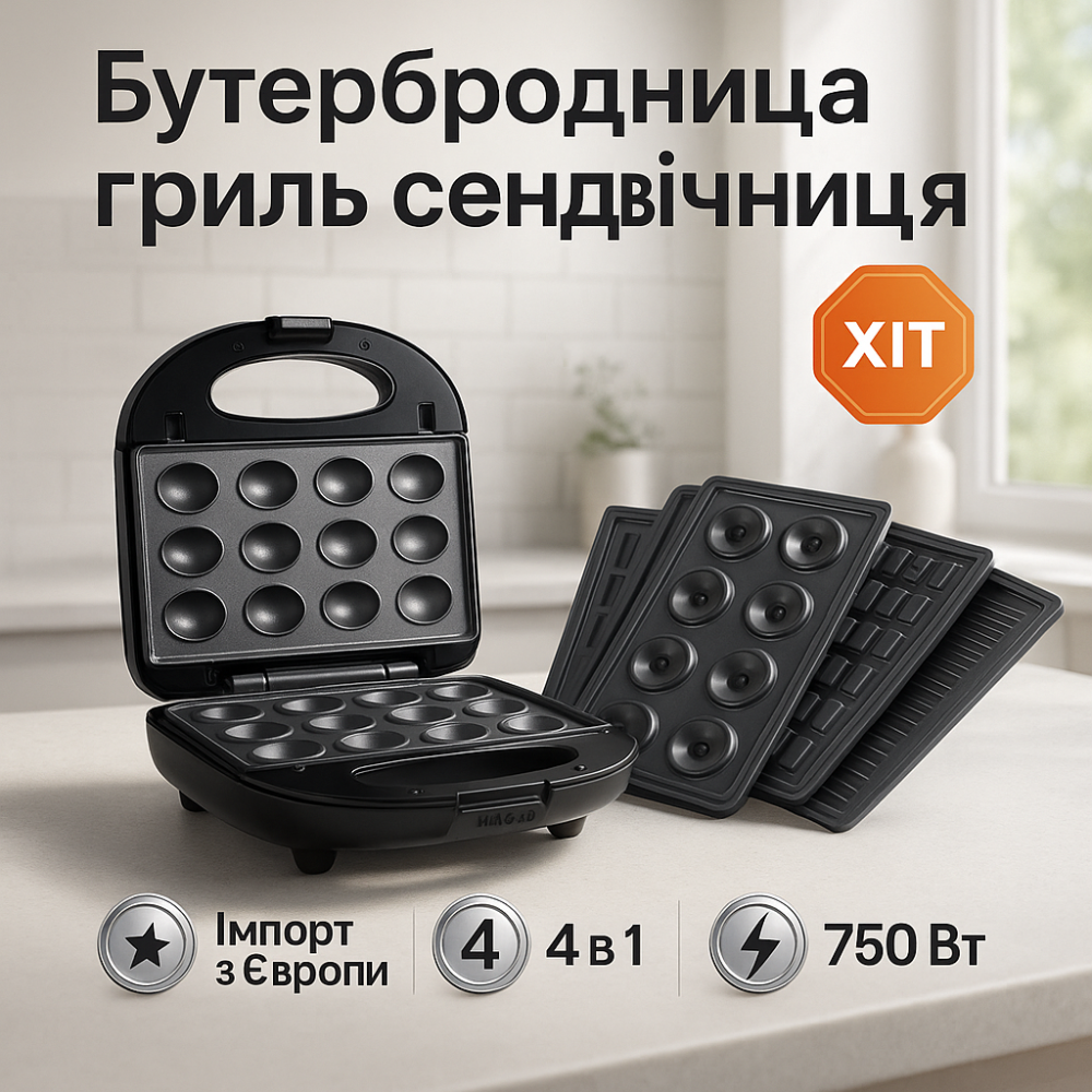 Электрический гриль с регулировкой MAGIO, Контактные прижимные грили, Сендвичница бытовая электрическая LM-18 Львов - изображение 18