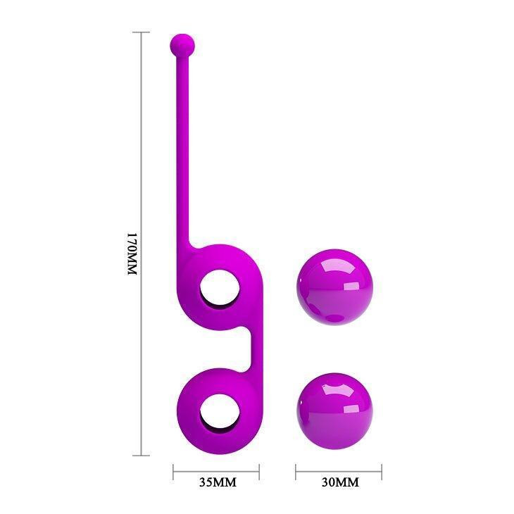 Вагинальные шарики Pretty Love Kegel Tighten Up II BI-014493-2 Sex Aura Киев - изображение 7