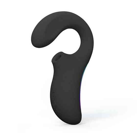 Кліторально-вагінальний звуковий стимулятор LELO Enigma WAVE Black, 3 типи стимуляції Sex Aura Київ