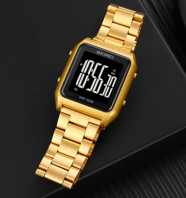 Мужские наручные часы Skmei 1879 (Золотистый) Винница - изображение 6