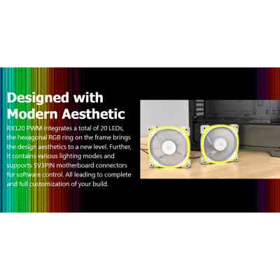 Кулер для корпуса MONTECH RX120 PWM (W31) Винница