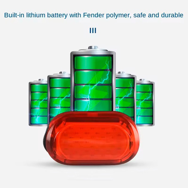 Ліхтар налобний ліхтарик велосипедний MY-2106, 38LED, Задній ліхтар для XR-105 дитячого велосипеда Київ - фото 5
