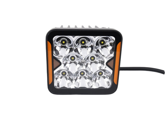 Світлодіодна фара StarLight SL-W0240S квадратна, дальнє світло WHITE + DRL 40W 4800Lm 5700K 12/24V Харків