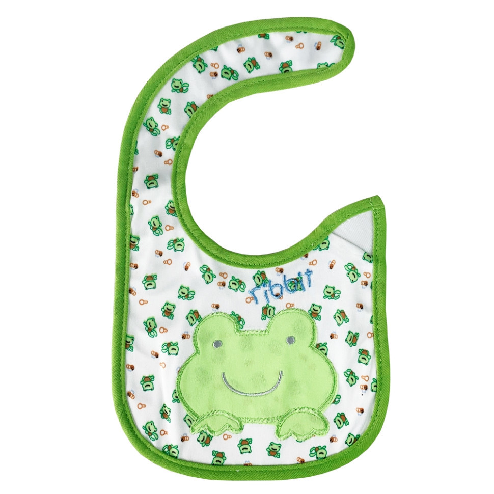 Слинявчик тканинний "Frog" MGZ-0614-3 на липучці Вінниця - фото 1