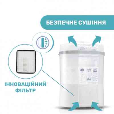 Стерилізатор Chicco електричний цифровий з функцією сушіння (07392.10) Вінниця