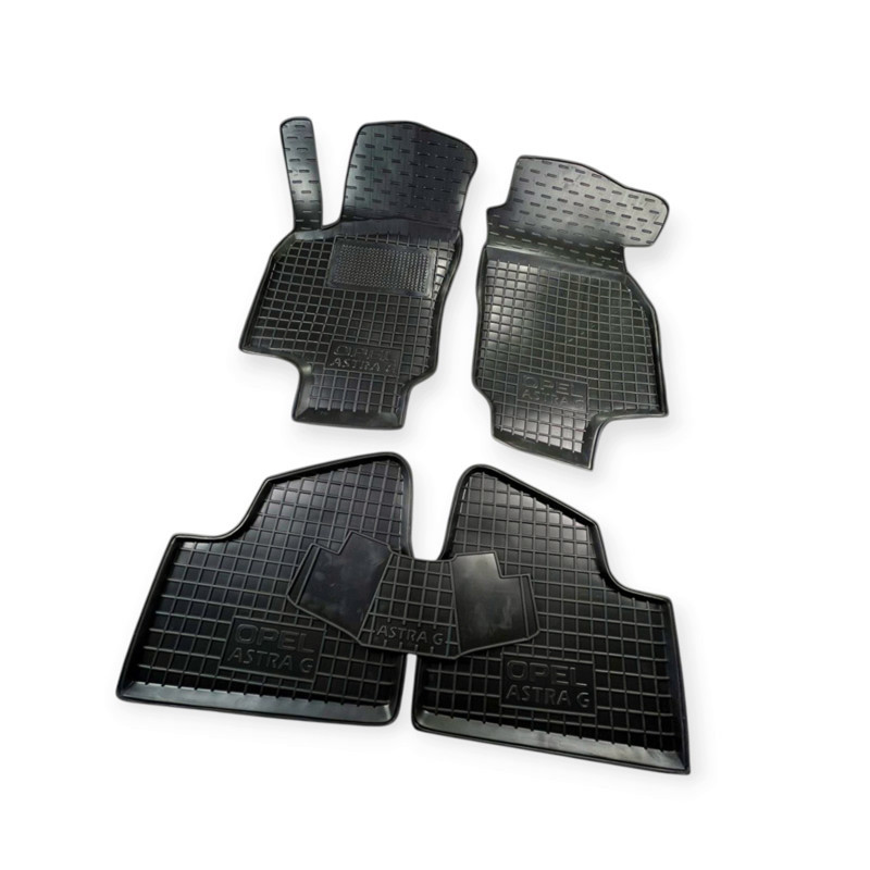 Килимки салону автомобіль Опель Astra G (1998-2004), Astra H (2004-2010) борт 2,5 см, з перемичкою Мукачево - фото 1