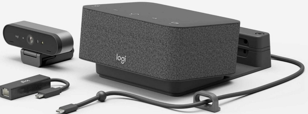 Набір для конференції Logitech Logi DOCK Focus Room Kit камера. Харків - фото 12