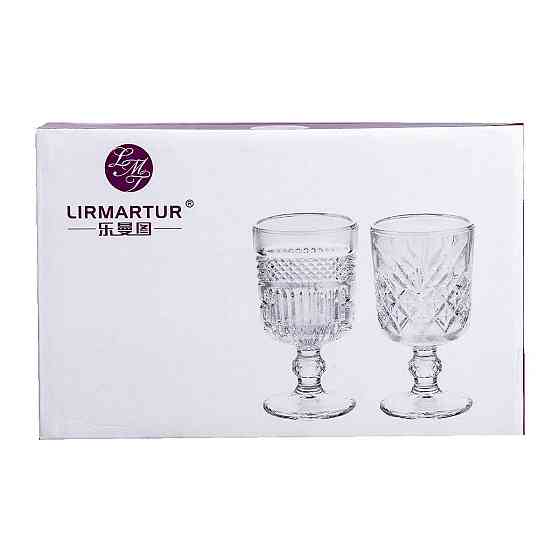 Набор рюмок на ножке 6 шт 60 мл стеклянные рюмки для водки, наливки HP-YH-42 Киев