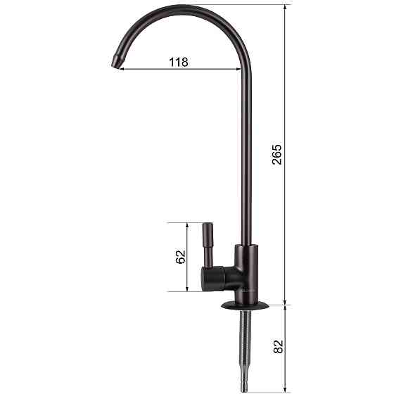 Кран для обратного осмоса Globus Lux Lazer GLLR-55M-BB (000029886) Киев