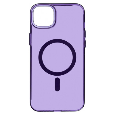 Чехол для мобильного телефона Armorstandart Y23 MagSafe Apple iPhone 14 Plus Transparent Purple (ARM68335) Винница - изображение 1