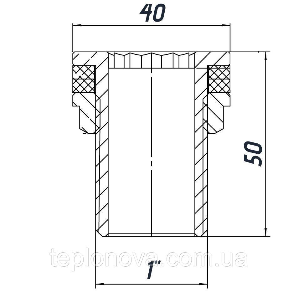Врізка в бак 1 | Н неіржавка SO552S OPTIMUM Чернівці - фото 4