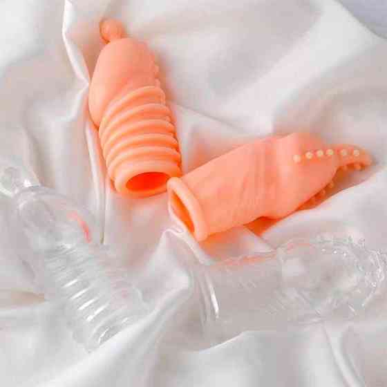 Насадка на головку члена - Телесный - 10*3,5 см Винница