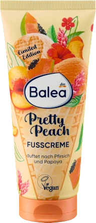 Balea Fußcreme Pretty Peach 100 ml Крем для ніг «Прекрасний персик» Львів