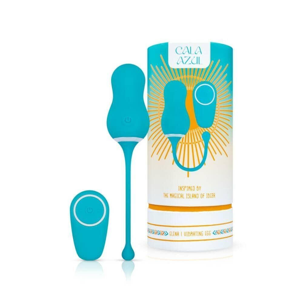 Віброяйце Cala Azul – Elena Vibrating Egg With Remote Control, 10 режимів, пульт ДК Sex Aura Київ - фото 9