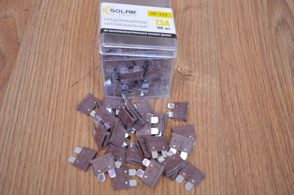 Предохранитель (стандарт) автопредохранитель 7.5A Полтава - изображение 1