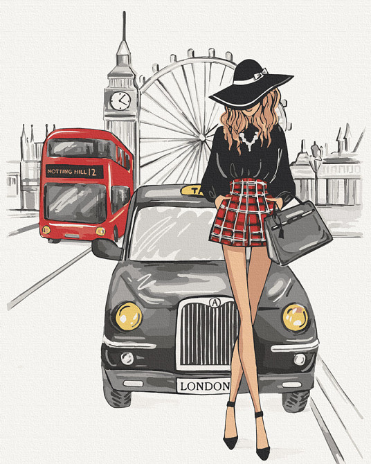 Картина за номерами. Art Craft Елегантність Лондона 40х50 см 10249-AC Вінниця - фото 1