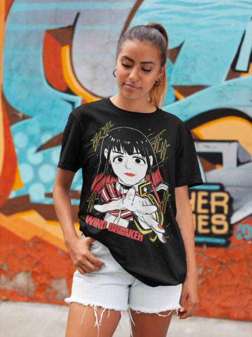 Футболка аниме Аниме Винтаге Спекиал Аниме оверсайз (S/M/L) Черний AnimeJ0694 Днепр - изображение 3