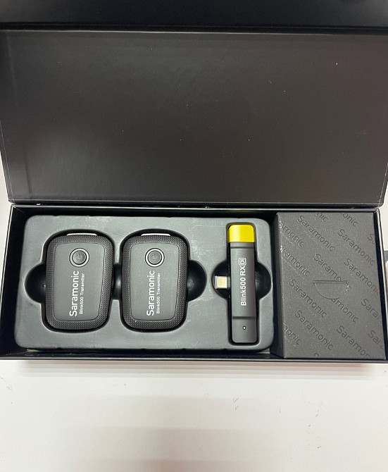 Радиосистема Микрофон Saramonic Blink 500B4 Lightning . Киев - изображение 4