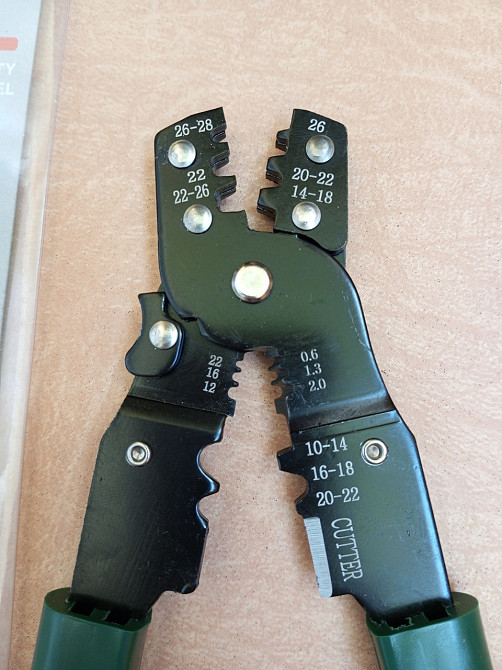 Клещи для обжима неизолированных клемм (Кримпер для клемм) Полтава - изображение 1