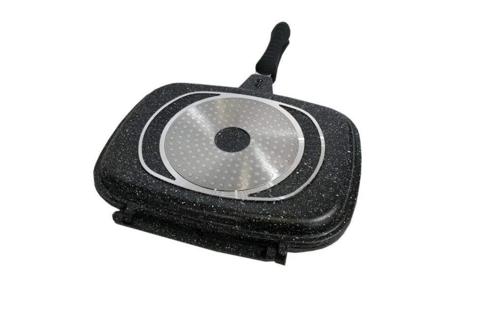 EB-8138 Сковорода - Гриль c Индукционным Дном С Обеих Сторон 32х25х4.8 Одесса - изображение 3