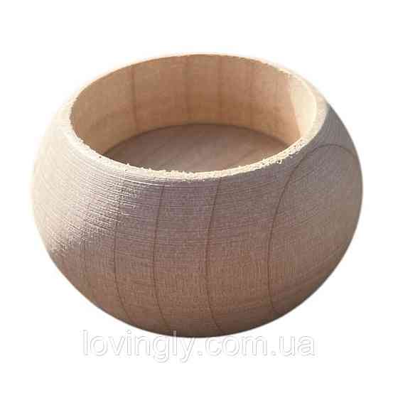 Деревянный подсвечник  для чайной свечи Ирпень