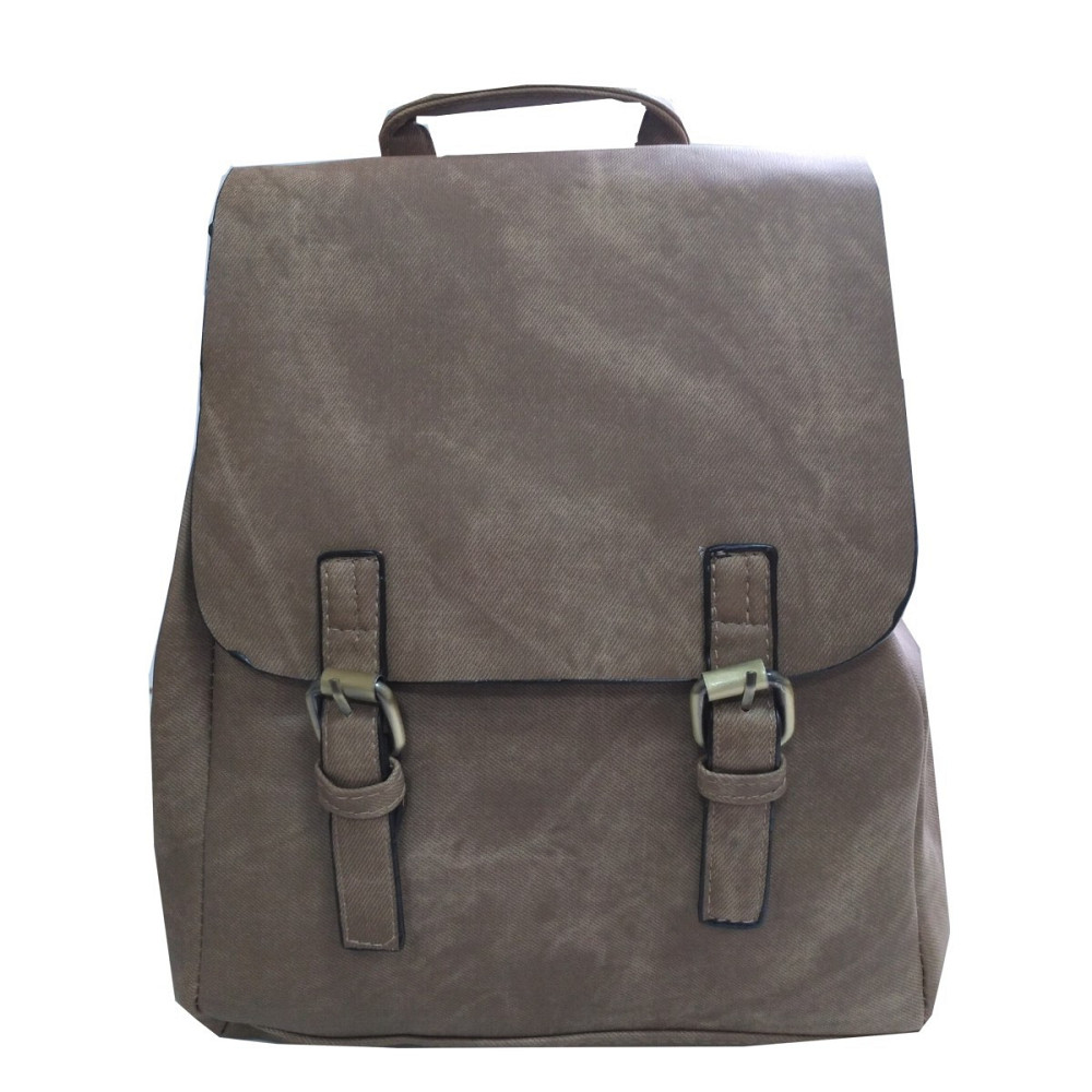 Рюкзак женский кофейный 34х29,5х12см 9027-3 Киев - изображение 1