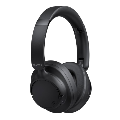 Навушники бездротові накладні Havit ANC HV-H652BT чорний Житомир - изображение 7