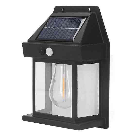 Вуличний світильник на сонячній батареї, SOLAR WALL LAMP ВK-888 / Акумуляторний ліхтар / Лед світильники Київ